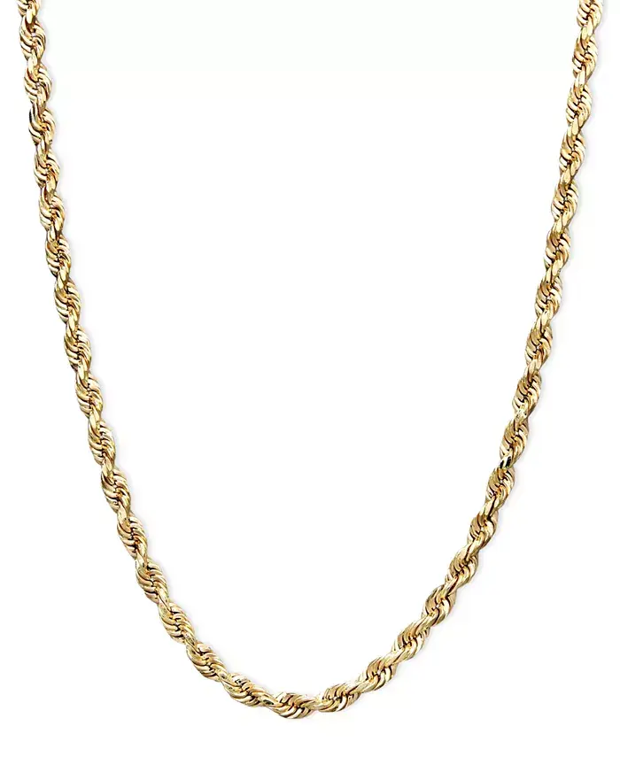 14301 Gold Plated Rope Chain