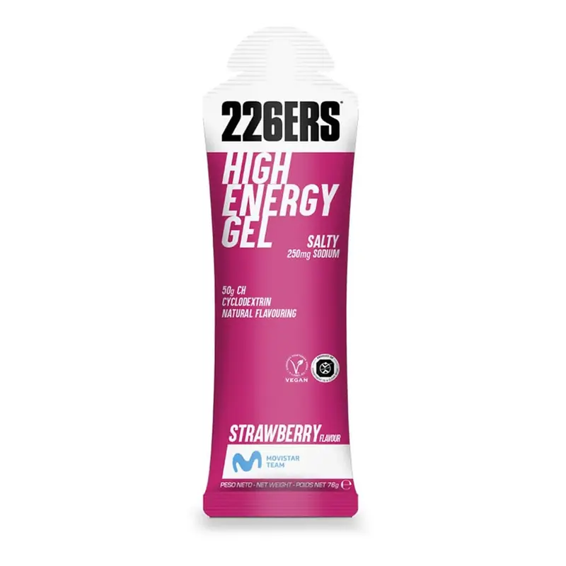 226ers High Energy Gel - 76grs vegano (4 Sabores)