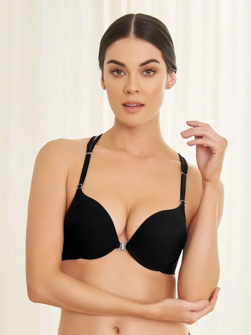 26020 Brasier Megabra con Aplique en Macramé