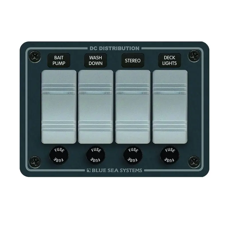 4 SWITCH POWER DIST. PANEL