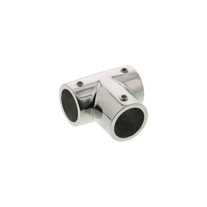 *90° TEE WITH SCREW SS 316, SIZE 7/8"