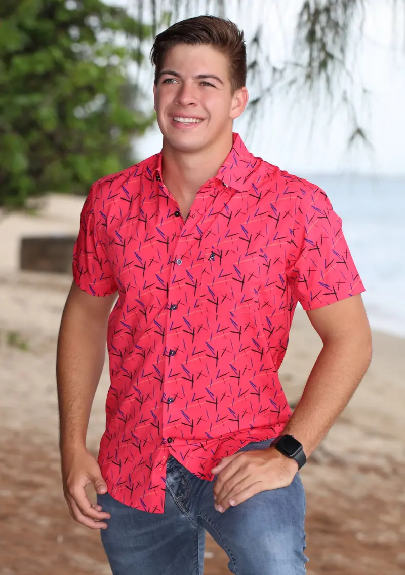 ADP-03 Pink Short Sleeve Shirt
