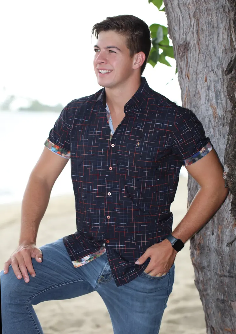 ADS-217 Black Short Sleeve Shirt