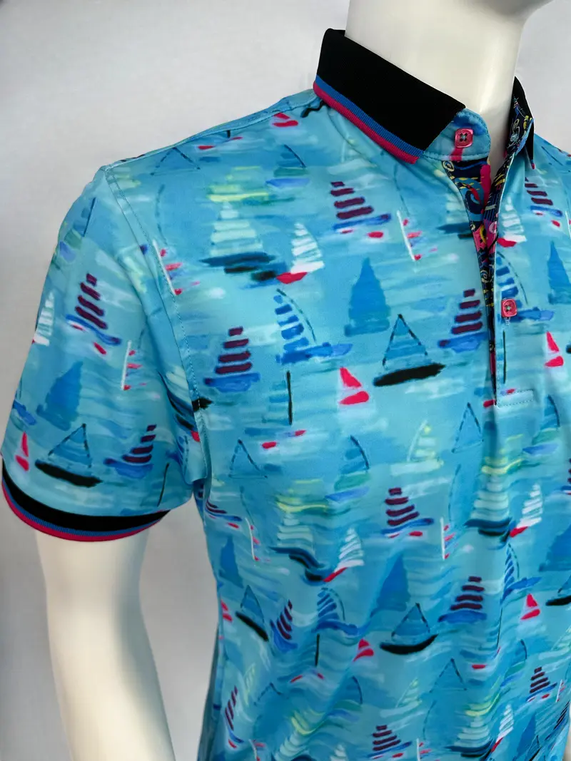 Apol-Turq Sailboat Polo | Turq Sailboat
