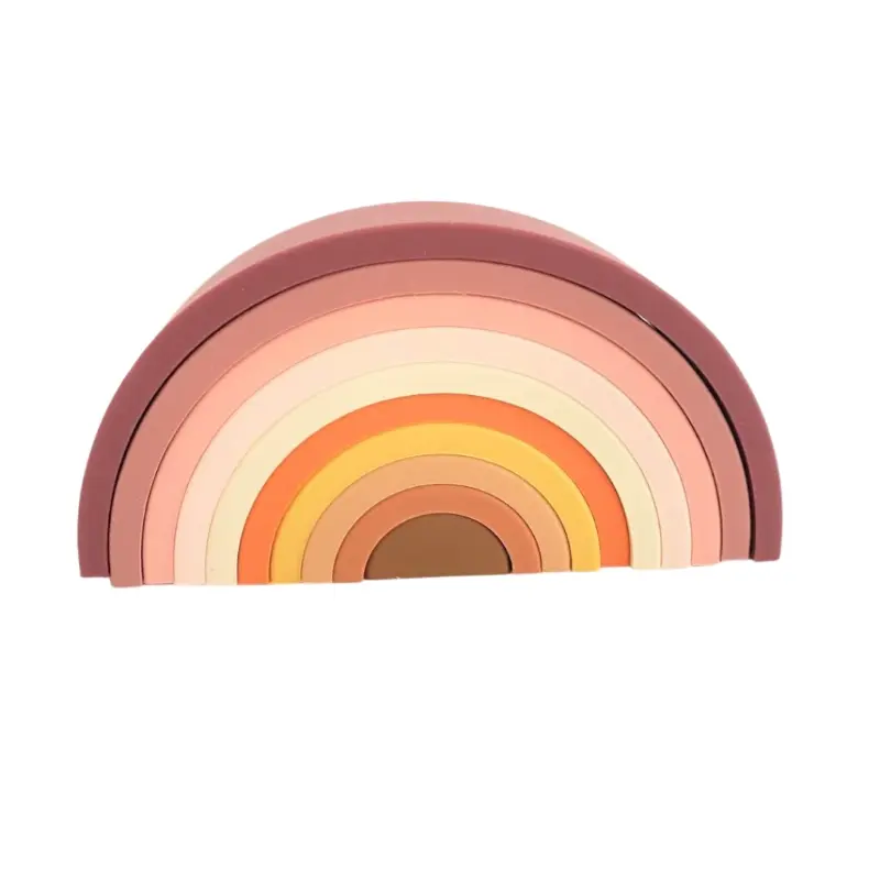 Arcoiris de Silicona Rosa (grande)
