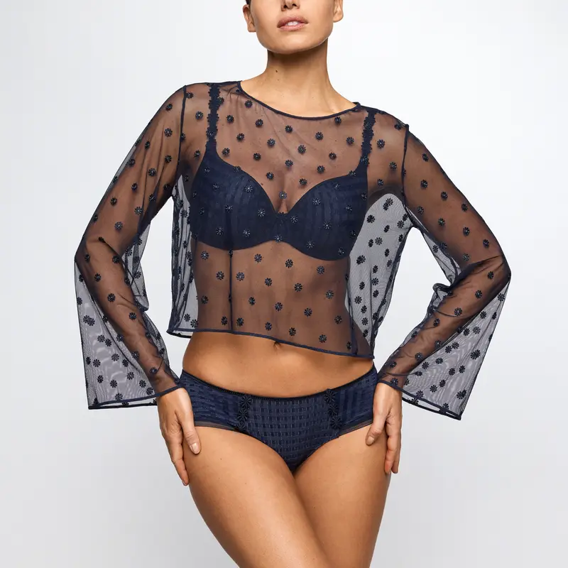 Avero Top – Velvet Blue