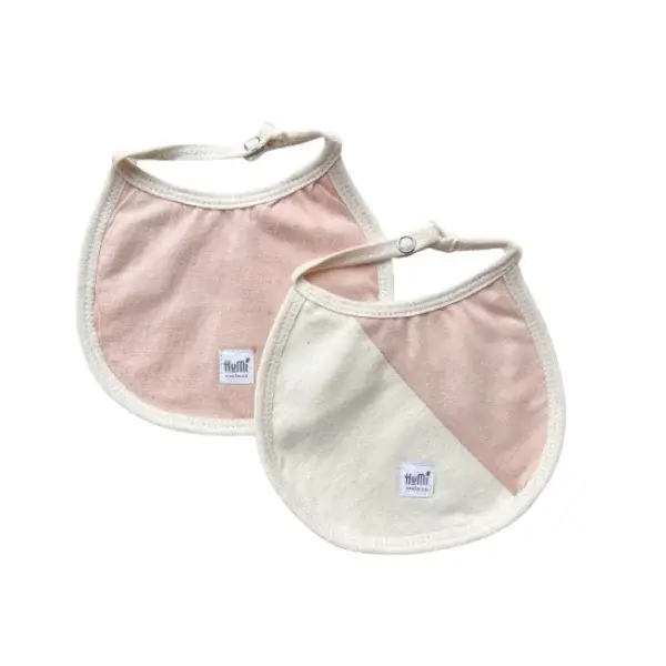 Baberos en algodón orgánico (Pack de 2)