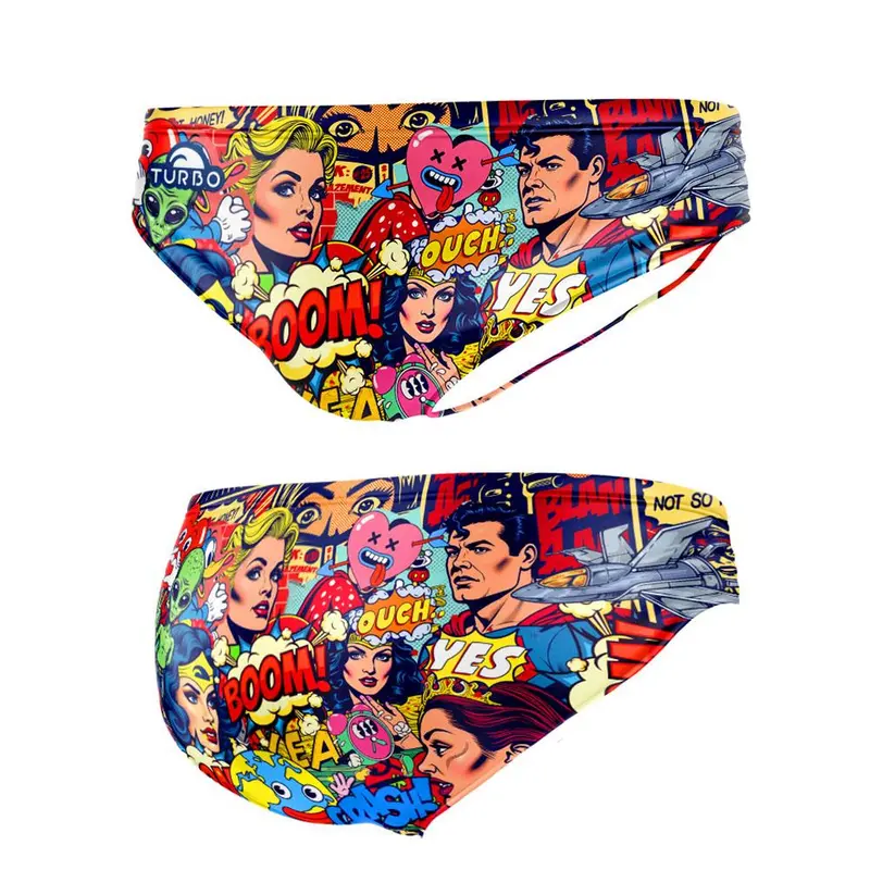 Bañador Waterpolo Niño Comic Wall
