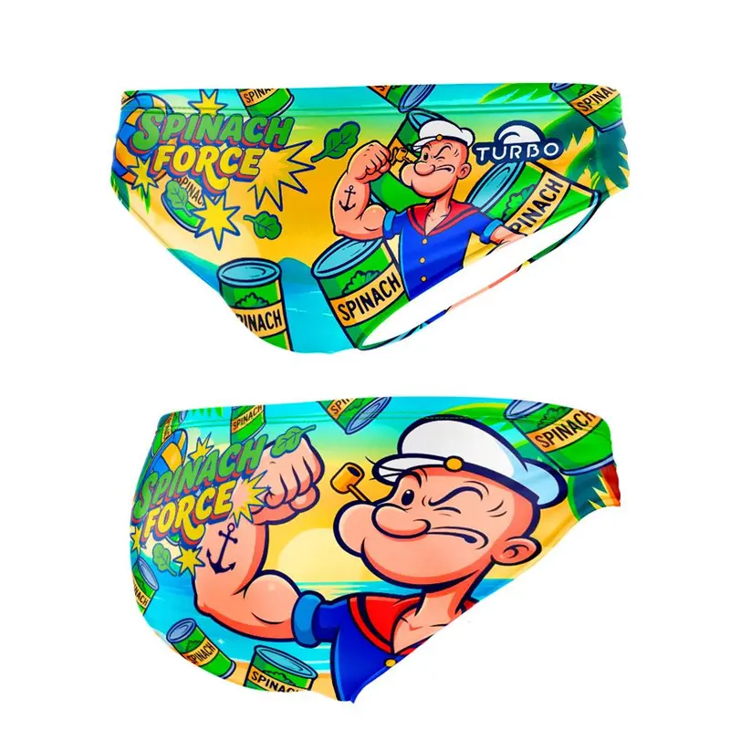 Bañador Waterpolo Niño Spinach Force