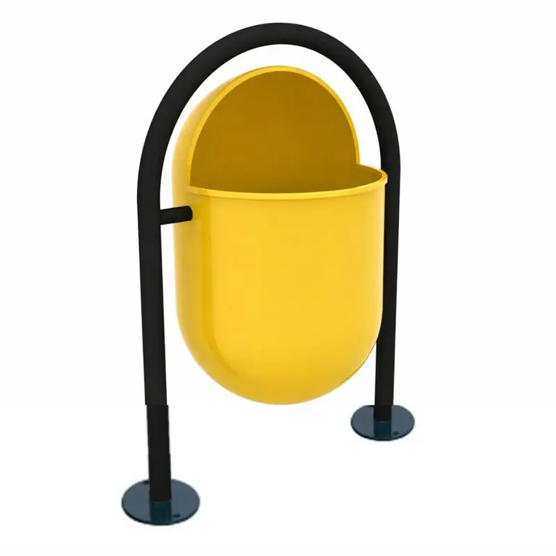Basurero Capsular Amarillo