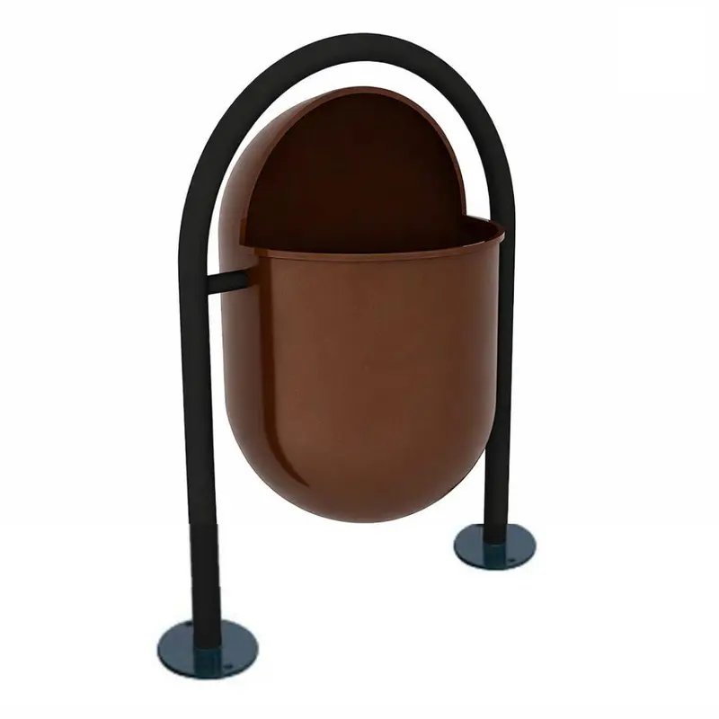 Basurero Capsular Café