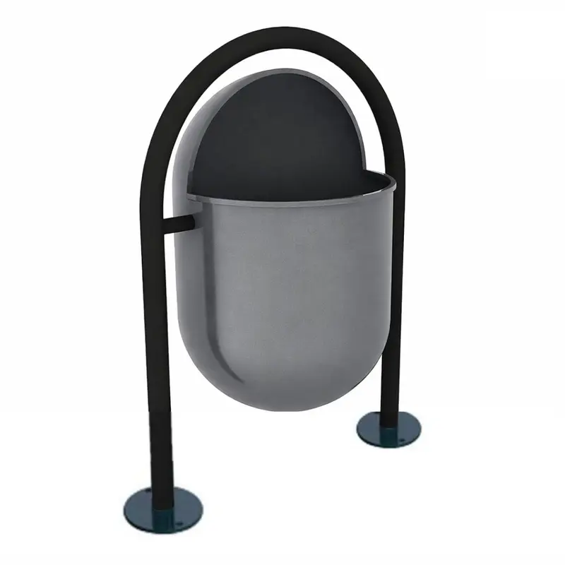 Basurero Capsular Gris