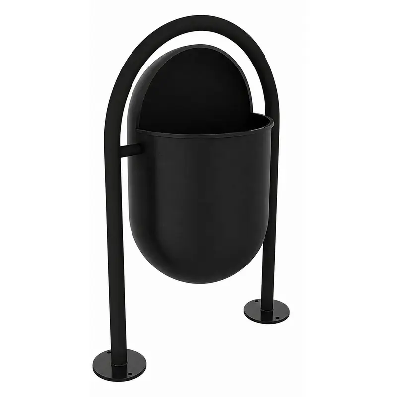 Basurero Capsular Negro