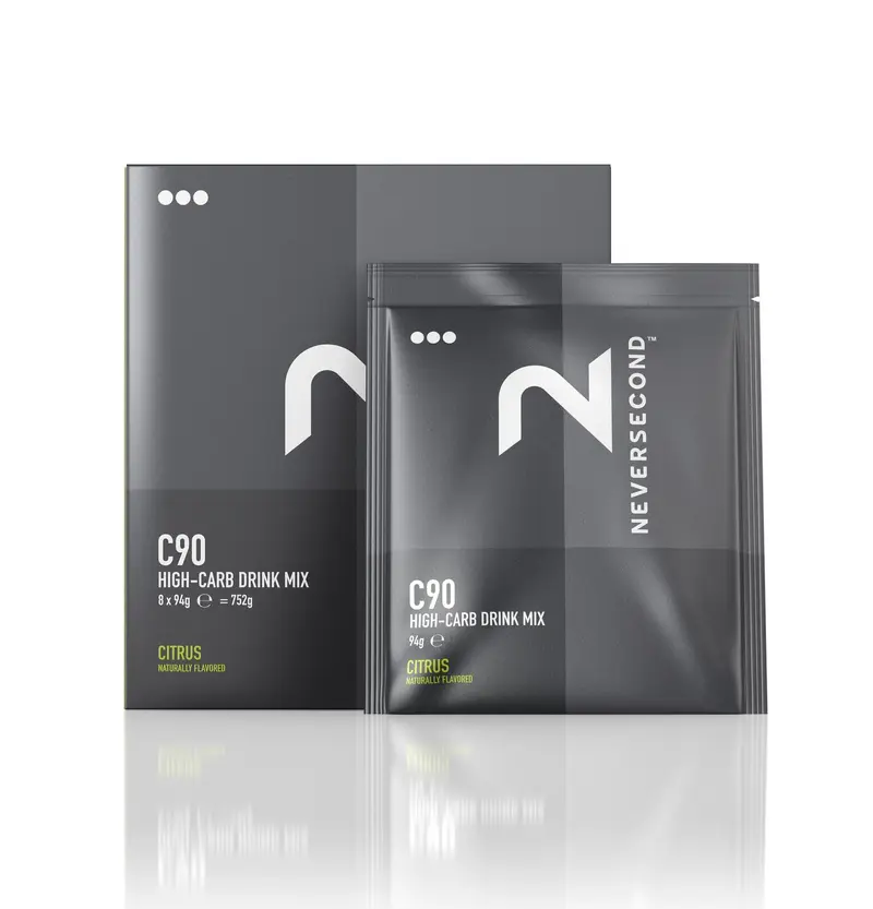 Bebida Alta en Carbohidratos Neversecond High Carb C90 (1 Sobre)