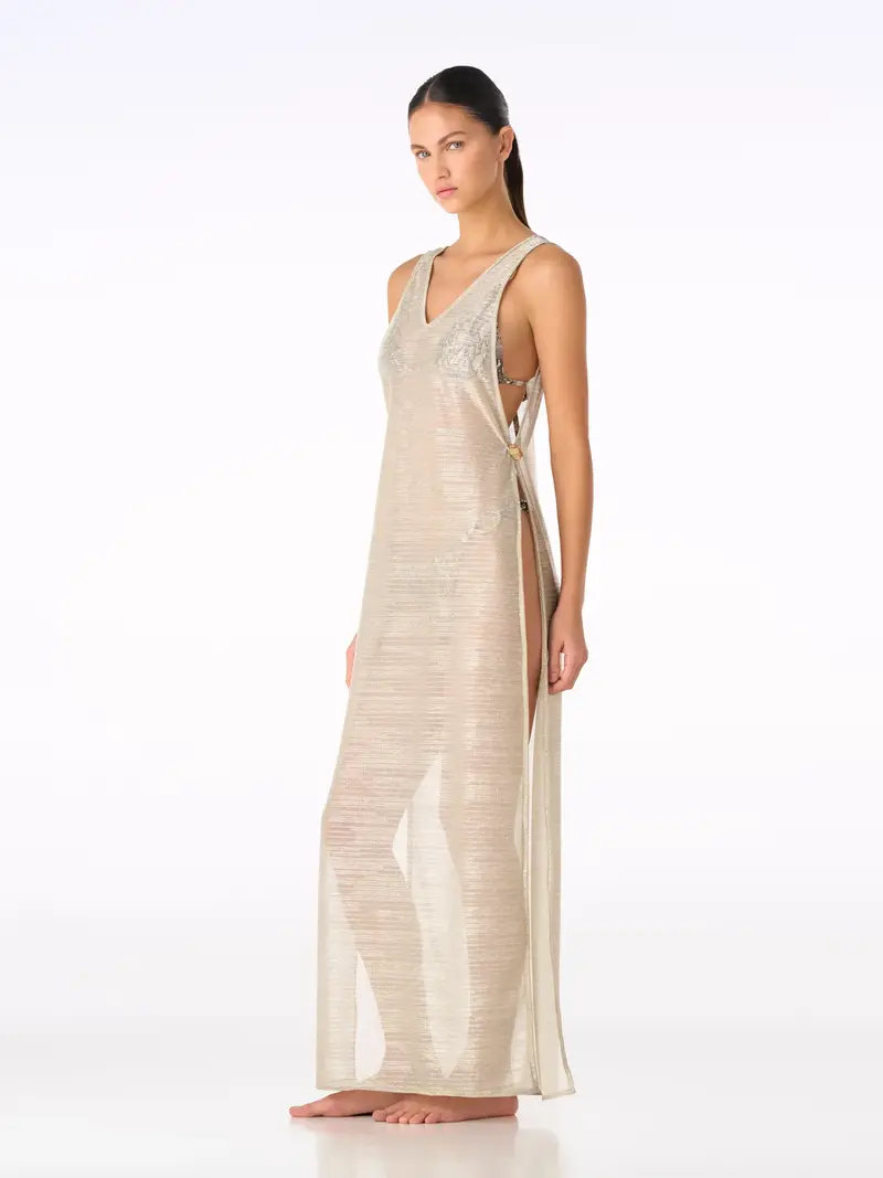 BELLUNIA DRESS GOLDEN MESH