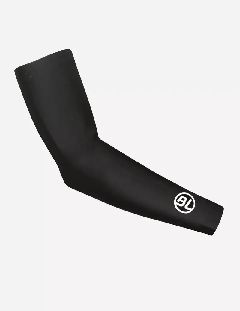 Bicycle Line Fiandre – Manguillas térmicas de ciclismo negras.