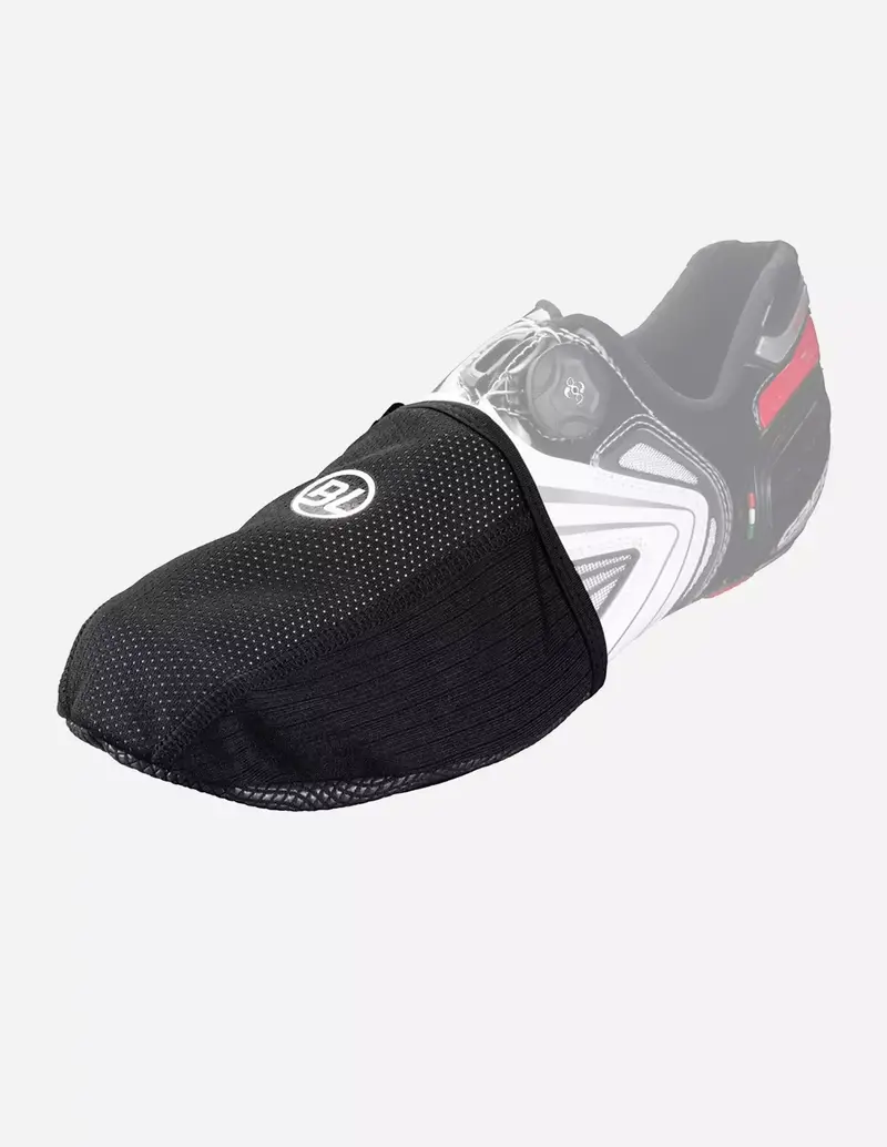 Bicycle Line Futura – Punteras de neopreno cortaviento para ciclismo negras.
