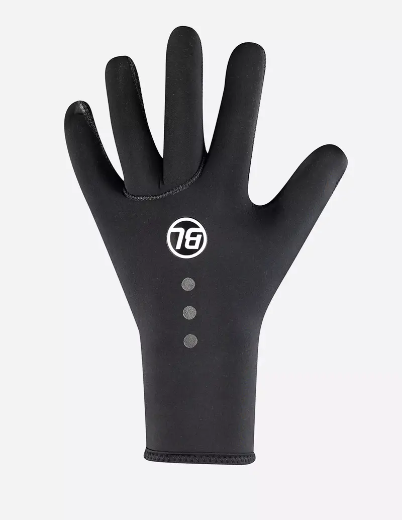 Bicycle Line NEO S2 – Guantes de neopreno para ciclismo de invierno negros.