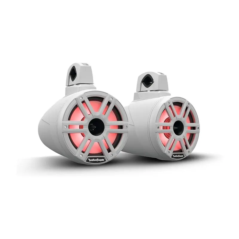Bocinas Marinas 8" Wake Can Horn Blancas M2WL-8H Rockford Fosgate