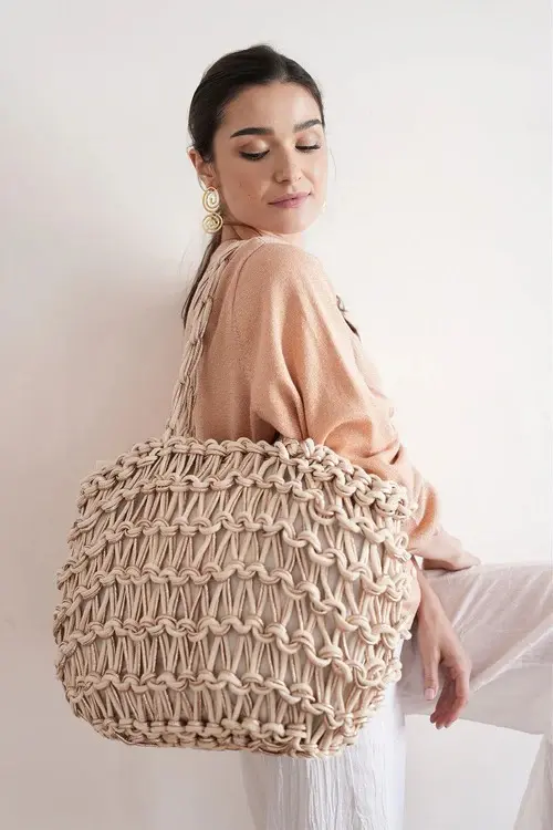 Bolso Bohemio Beige