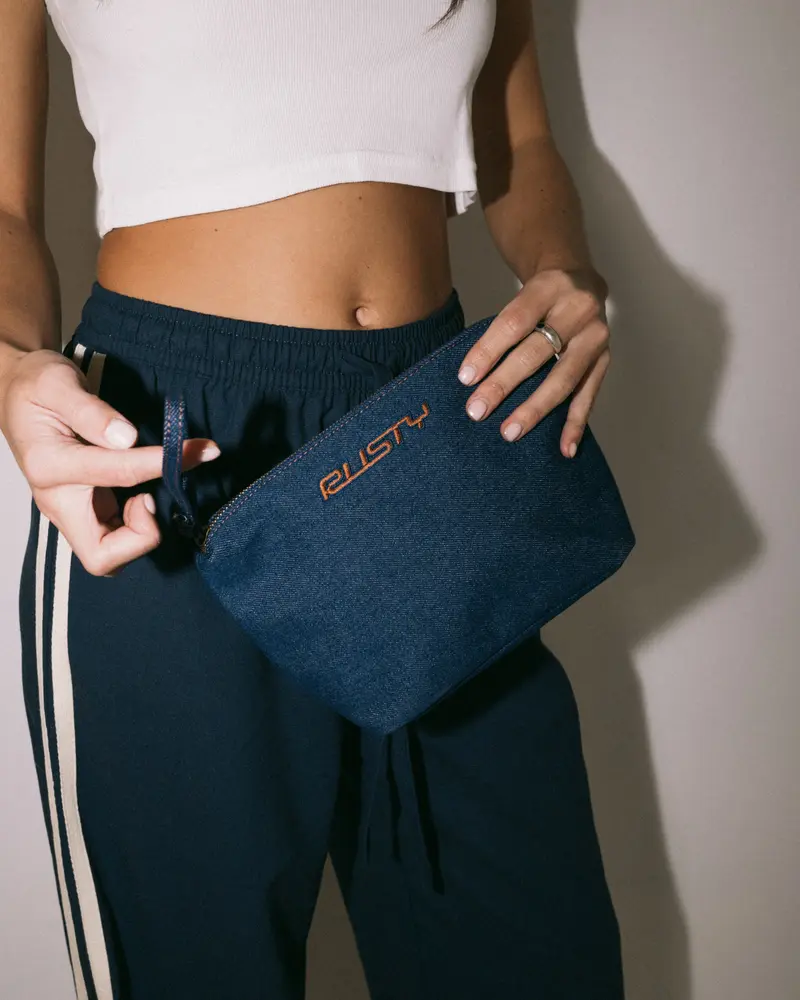 Bolso Essentials 2 Pouch* Raw Dawg Blue