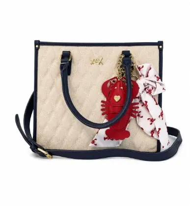 Bolso lujosa con detalles cangrejo | Betseyn Johnson