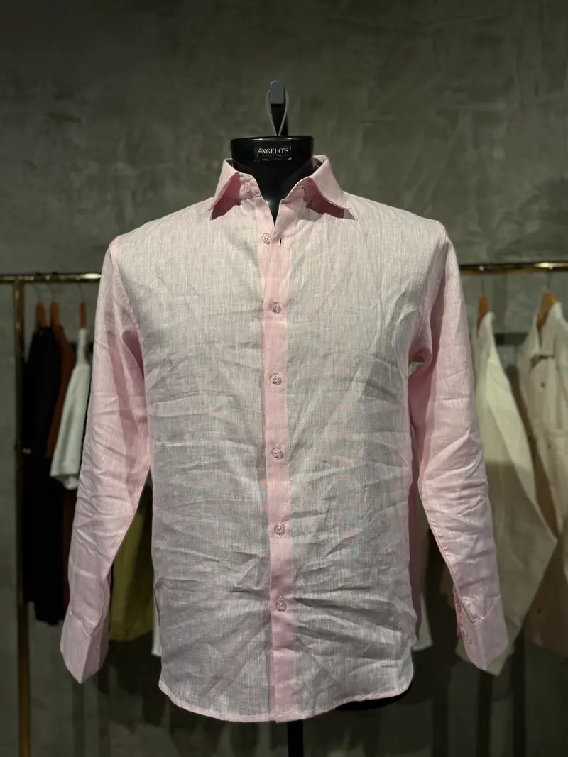 Camisa 100% Lino Clásica Elegante para Caballero | MI-1810