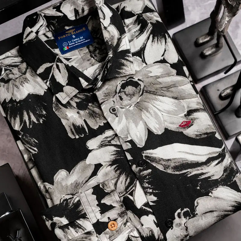Camisa Porto Blanco de Caballero Edición Limitada Con Estampado | E-2414