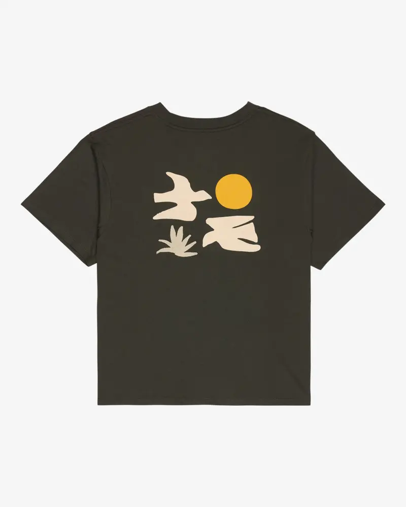 Camiseta Coastal Flight - Pirate Black