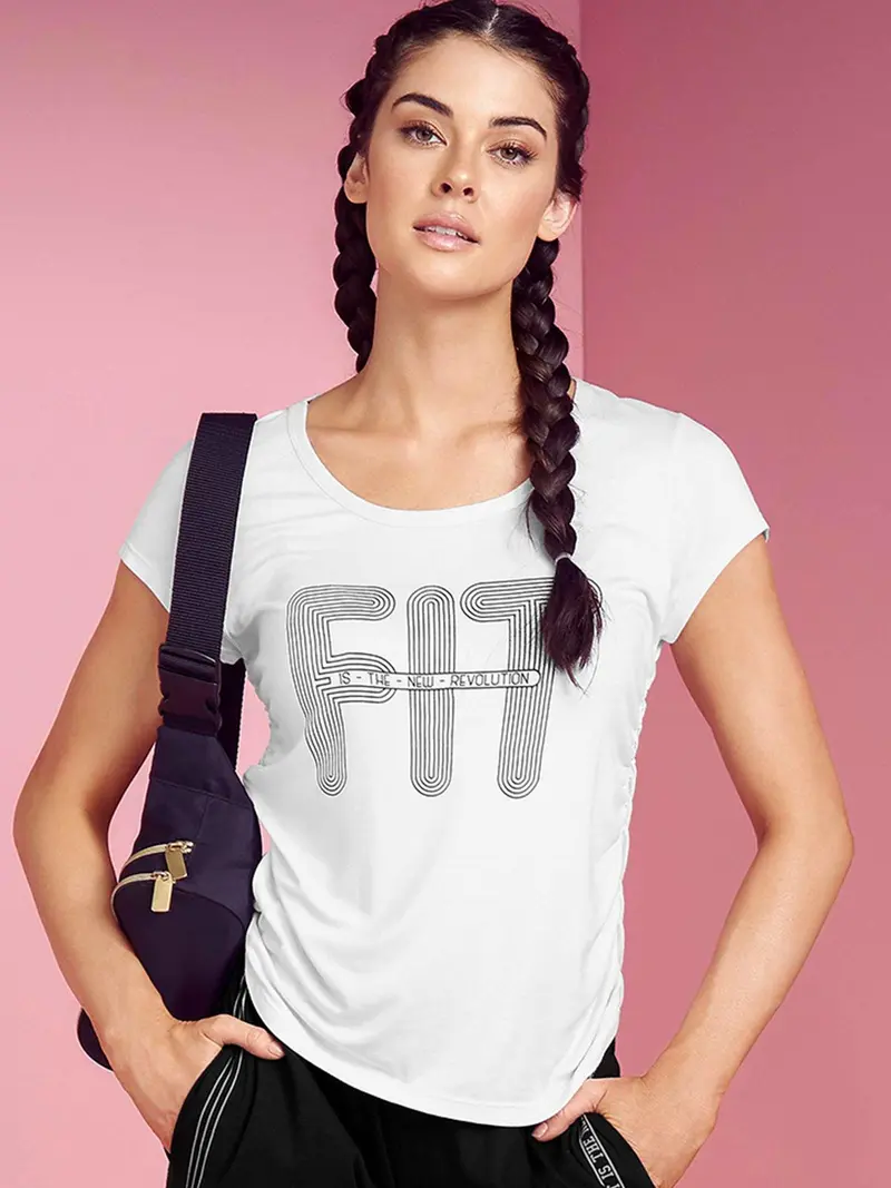 Camiseta Deportiva estampada 27013