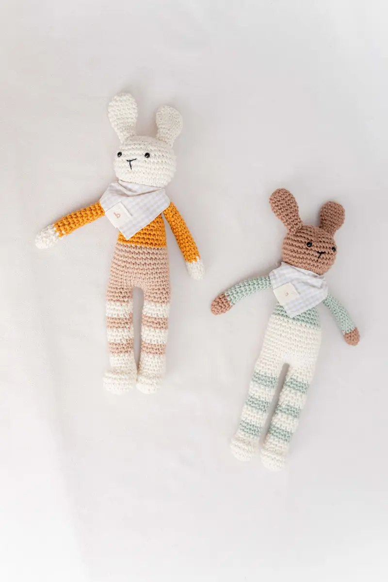Conejo Crochet de Apego