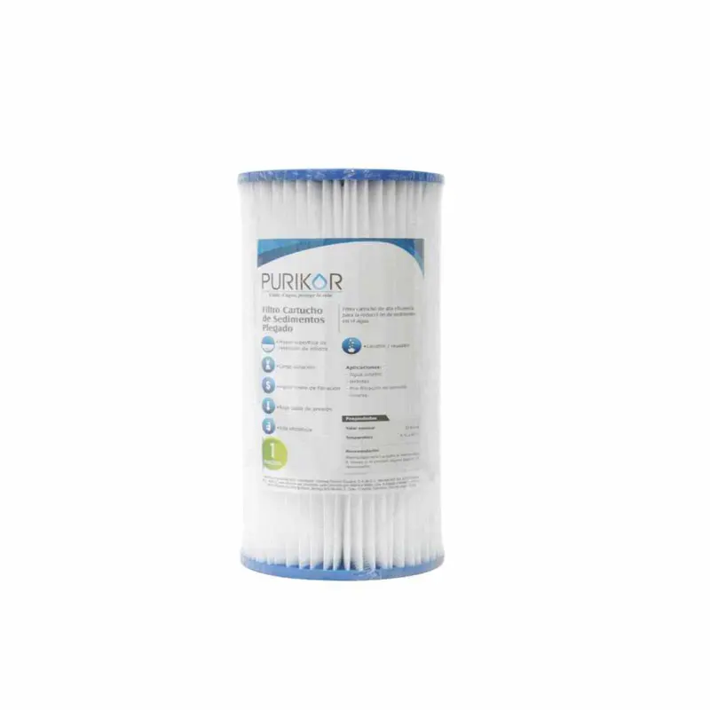Filtro de cartucho plegable (PL). Modelo