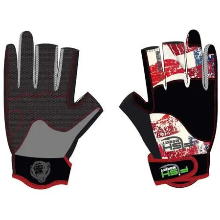 FISH MONKEY Guantes Quick Release peso medio talla L