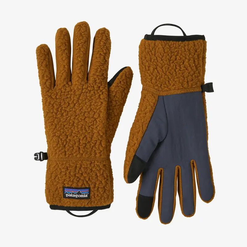 Guantes Retro Pile - Shelter Brown