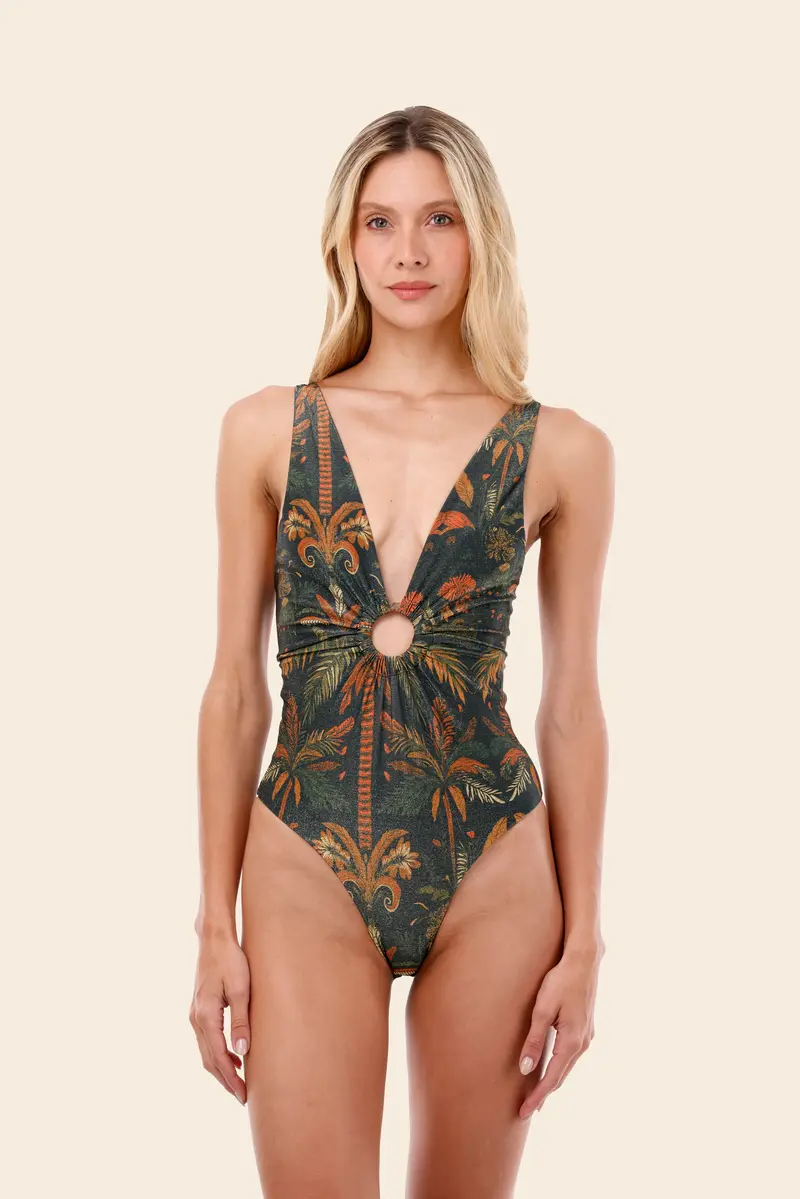 Jade Oasis Misha Hoop One Piece
