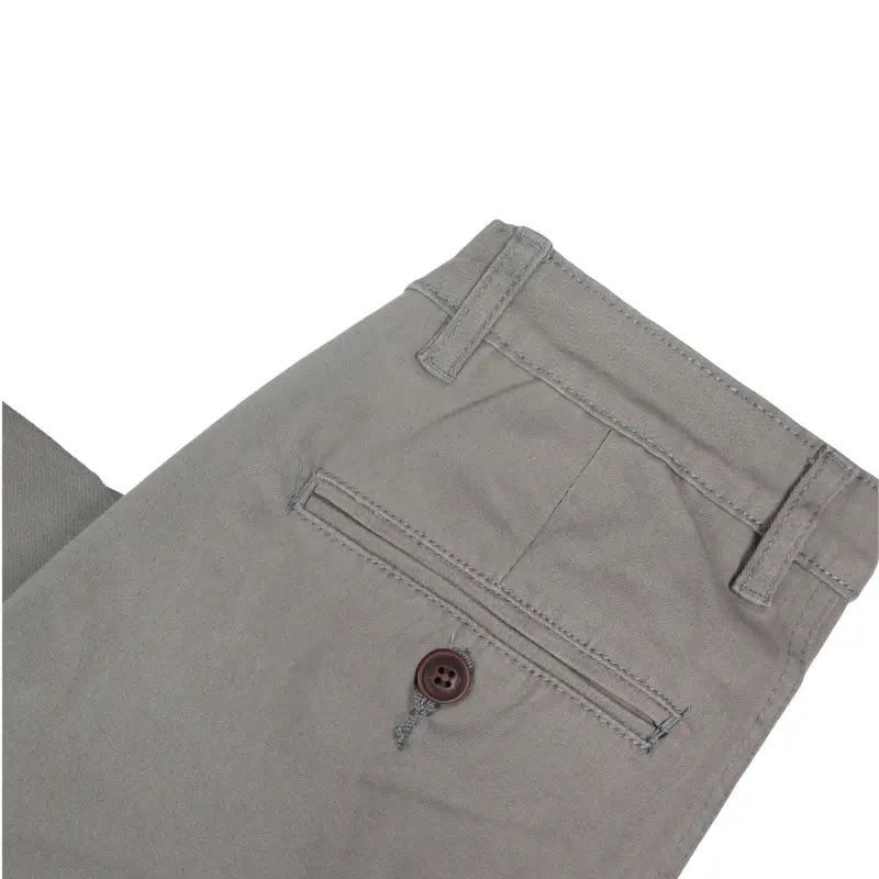 KB006PSK Grey Stretch Chino Pant
