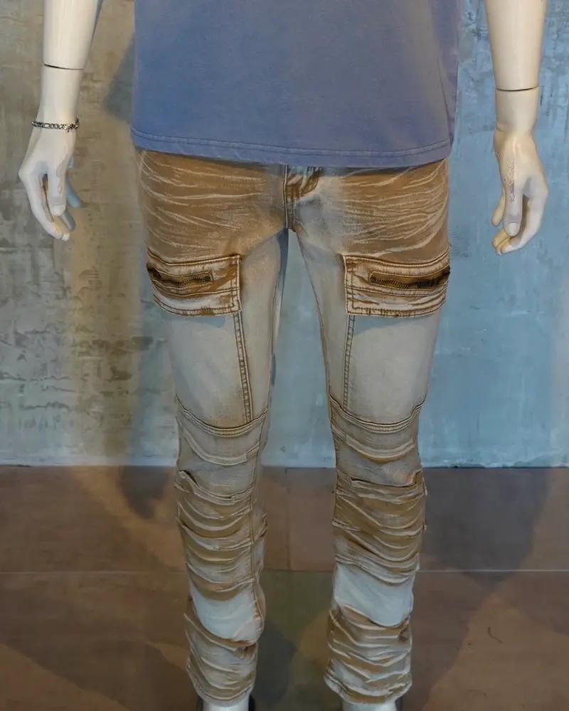 Limited Edition Denim Slim Fit | D497 Khaki