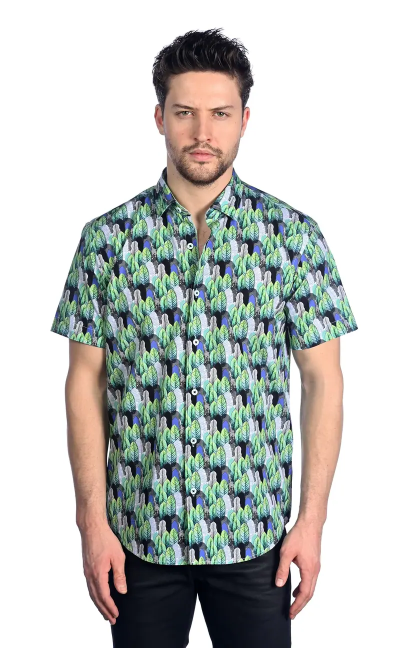 M580-S Green Short Sleeve