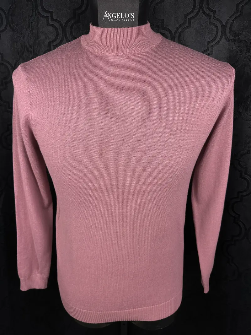 MN01 Mauve Turtle Neck