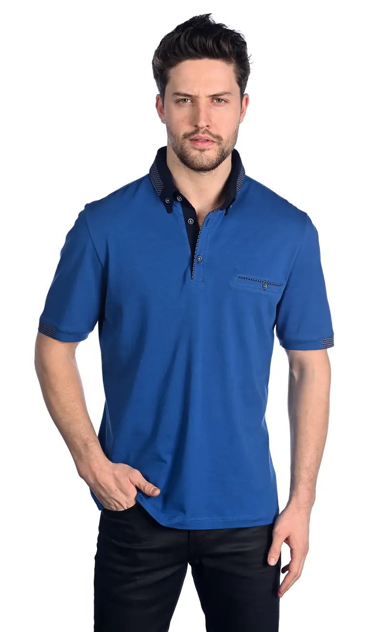 MZP-500 Indigo Polo