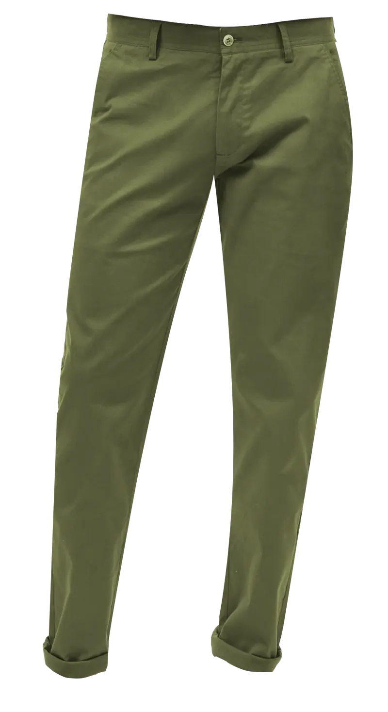 Olive Mens Chino Long Pants / CHL01