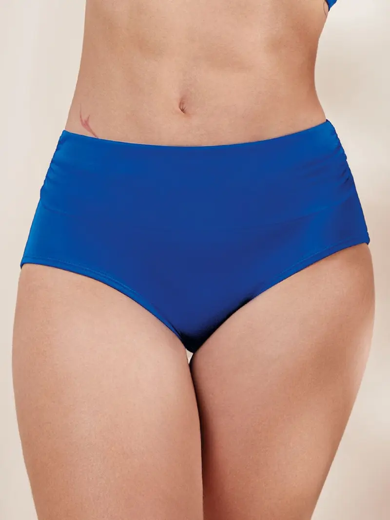 Panty de Baño con Fajón Ancho Color Azul Náutico