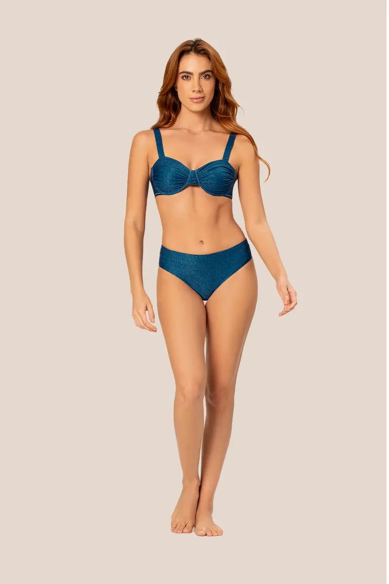 Panty De Bikini Blue Sea Mar