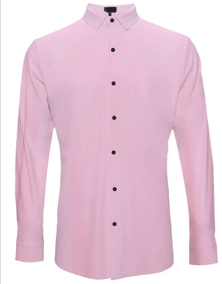Pink Luxury Long Sleeve Shirt B326