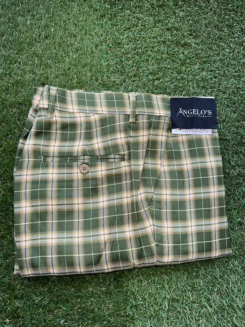 PL26 Green Plaid Pants