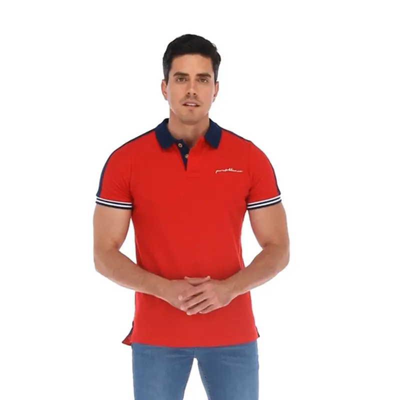 Polo Roja Basica Porto Blanco |PL-1581