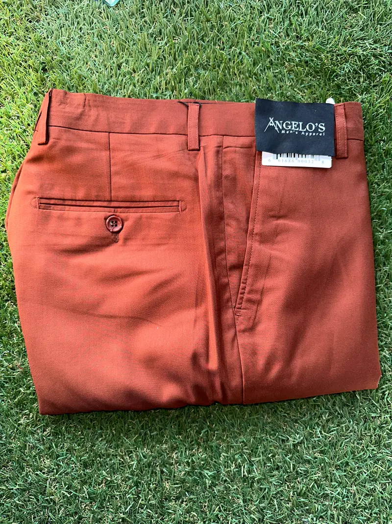 PR01 Rust Dress Pants