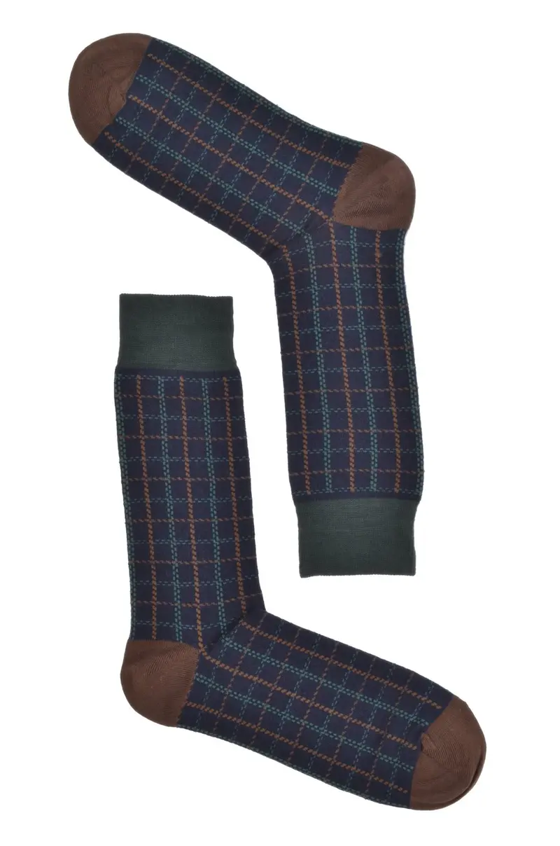 REF3357PL Navy - Brown