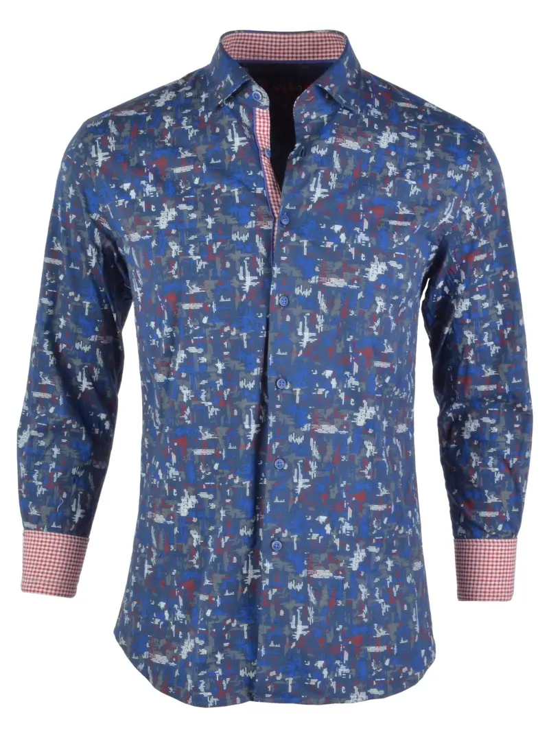 S-3175 Navy Modern Fit