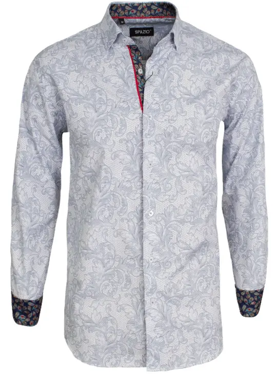 S-5296 Long Sleeve White